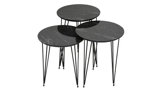 Комплект маси за кафе 3 броя БИГЛА-функционални масички