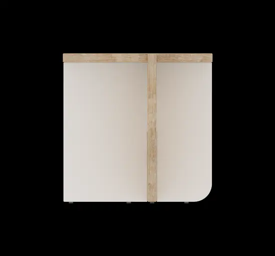 Офисна маса ЕЛБЕТИЦА OSP01- Стабилни дървени крака