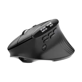 Мишка Acer Smart Fit Wireless Mouse, RF 2.4 GHz dongle, Bluetooth 5.0, Wired , 10 Buttons, DPI 8000, 90g , Black with RGB strip