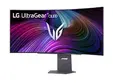 Монитор LG 45GX90SA-B, 44.5", OLED UltraGear 21:9 Curved Smart, 0.03 ms, WQHD (3440x1440), 240Hz, HDR 400, 1500000:1, 250 cd/m2, DCI-P3 98.5%, VRR, Free-sync, G-Sync, USB-C, PD 65W, HDMI, DP, PBP, Speakers 7W x2, Bluetooth, LG Switch, Height, Swivel, Tilt