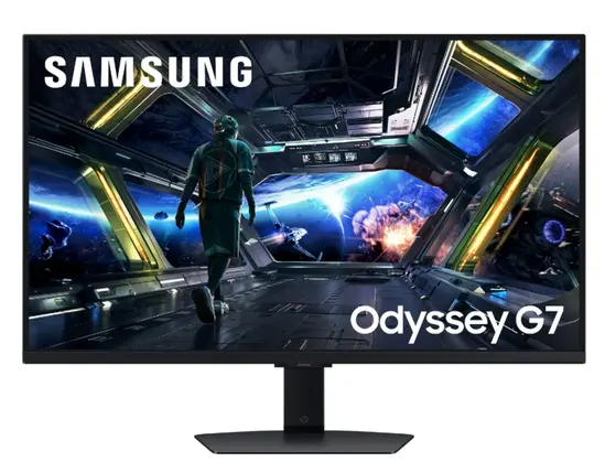 Монитор Samsung 27FG702 27" Odyssey G7 IPS 4K 4K 180Hz  FHD 360Hz 1ms 3840x2160 DP HDMI Black