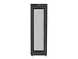 Комуникационен шкаф Lanberg rack cabinet 19' free-standing 47U800x1000 (flat pack) with mesh door lcd black v2