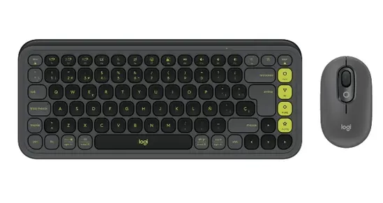 Комплект Logitech Pop Icon Combo - Graphite - US INT'L - BT - NA - INTNL-973