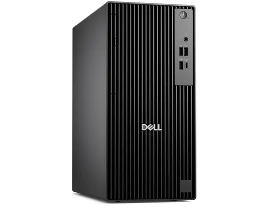 Настолен компютър Dell Pro Tower QCT1255, AMD Ryzen 5 8600G (16 TOPS NPU, 6 cores, up to 5.0GHz), 16 GB: 2 x 8 GB, DDR5, up to 4800 MTs, 512GB SSD, Integrated Graphics, 8x DVD+-RW, Bulgarian Keyboard&Mouse, 180W, Win 11 Pro, 3Y PS