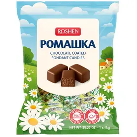 Бонбони Roshen ромашка шоколадови 1 кг