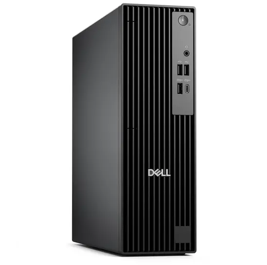 Настолен компютър Dell Pro Slim QCS1250, Intel Core Ultra 7 265 vPro (13 TOPS NPU, 20cores, up to 5.3GHz), 16GB: 1x16GB, DDR5, up to 5600 MTs, 512GB SSD TLC, Integrated Graphics, Bulgarian Keyboard&Mouse, 180W, Win 11Pro, 3Y PS