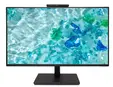Монитор Acer Vero B247YD6bmiprczx, 23.8' IPS LED ZeroFrame, FHD (1920x1080), Adaptive Sync 120Hz, 4ms (GTG), 1500:1, 250 nits, HDMI, VGA, DP, Speakers, Audio inout, USB3.2x3 (1up 3down), 5MP Cam, ERGO Stand, Energy Star, EPEAT Gold , Black