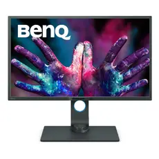 Монитор BenQ PD3205U 32' IPS 4ms 3840x2160 4K, DesignVue Designer Mon, 100% sRGB, PIPPBP, CADCAM, Disp Pilot, Flicker-free, LBL, 1000:1, 20M:1 DCR, 10 Bit, 250 cdm2, HDMIx2, DP, miniDP, USB Hub, PIPPBP, KVM, Card RW, Sp.2x5W, HAdj., Swivel, Pivot,Til
