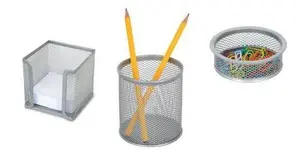 Комплект от три части мрежа сив