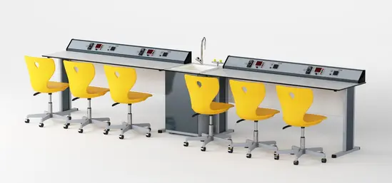 ученическа конфигурация - жълта