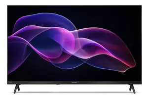 Телевизор Sharp 32HF3265E, 32" QLED Google TV, HD 1366x768 Frameless, 1 000 000:1, DVB-T/T2/C/S/S2, HDR10, Speaker 2x8W, Dolby Digital, Google Cast, 3xHDMI (ARC/CEC), CI+, 3.5mm Headphone jack / line-out, RJ 45, 2xUSB, Wi-Fi, Bluetooth, Mini Composite, E,