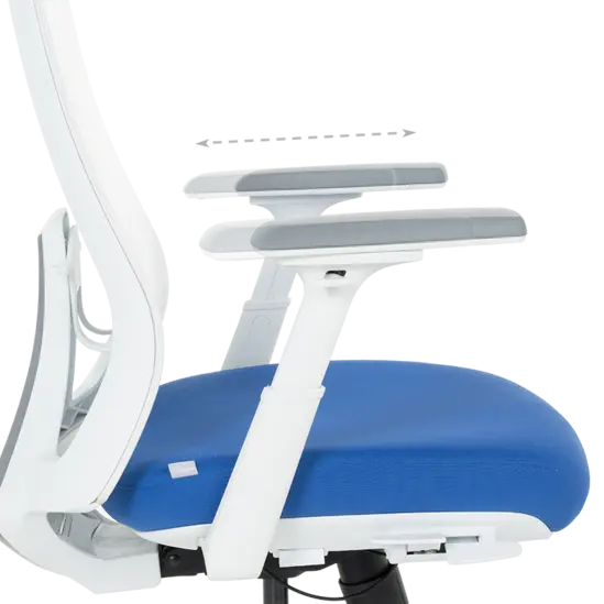 Работен стол НЕРЕЙ- регулируеми подлакътници, напред-назад