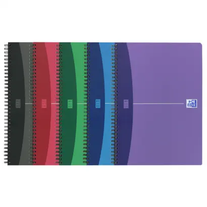 Тетрадка със спирала A5 Urban Mix Oxford 90 л