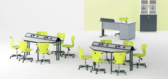 Кабинет HEXA по физика дигитален - зелен