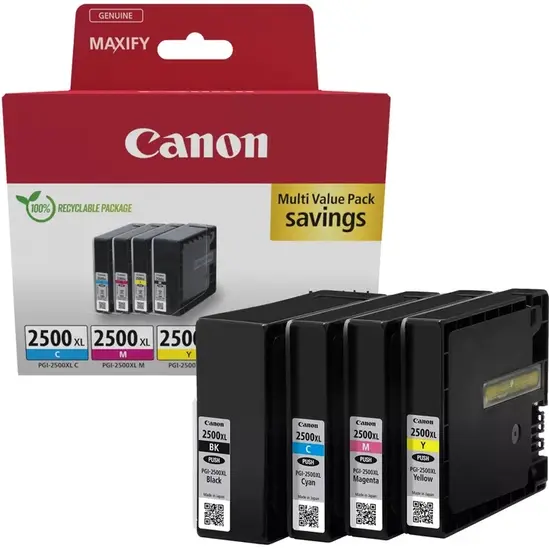 Консуматив Canon PGI-2500XL BKCMY Multi Pack