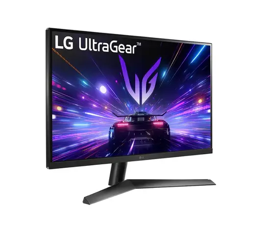 Монитор LG 27GS60F-B, UltraGear 27" IPS, AG, 1ms (GtG), 180Hz, 1000:1, HDR10, sRGB 99%, 300cdm2, Full HD 1920x1080, NVIDIA G-SYNC, AMD FreeSync, HDMI, DisplayPort, Headphone Out, Reader mode, Black Stabilizer, Tilt, Black