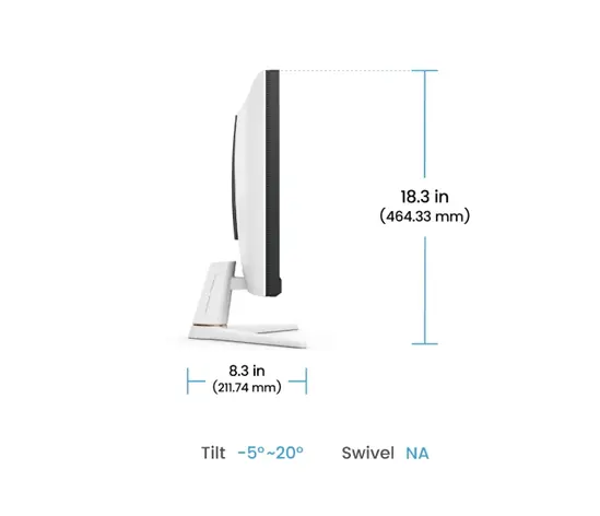 Монитор BenQ MOBIUZ EX271, 27', IPS, 180Hz, 1ms, 1920x1080 FHD, HDR400, Gaming Monitor, Color Vibrance, Light Tuner, FreeSync, Compatible with all Console (PS5 Xbox Switch Steam Deck), B.I.+, LBL, 400 nits, 1000:1, HDMI, DP, Speaker 2.5W x2,  6kg. WHITE