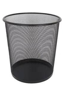 Метално кошче 11.5 литра мрежа черна