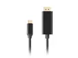 Кабел Lanberg USB-C (M) - Displayport(M) 1.2 4K 60hz cable 3m, black