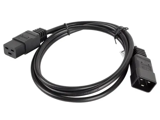 Кабел Lanberg EXTESION CABLE IEC 320 C19  C20 1.8m VDE, black