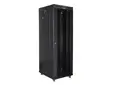Комуникационен шкаф Lanberg rack cabinet 19' free-standing 37U800x1000 (flat pack) with glass door lcd black v2