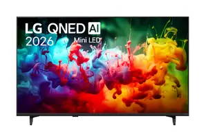 Телевизор LG 55QNED70B3C, 55" 4K QNED MiniLED Smart TV, 3840x2160, DVB-T2/C/S2, Alpha 7 AI Processor, HDR10 / HLG, webOS 26 ThinQ, VRR / ALLM / HGiG, 4K Super Upscaling, WiFi 5, Bluetooth 5.3, AirPlay 2, LAN, CI, HDMI, AI Sound Pro, Google Cast, 2 pole St