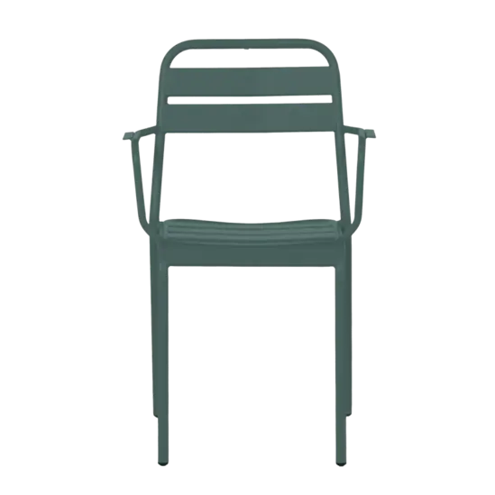 Градински стол ЛУНОРА- зелен