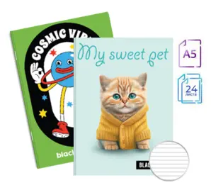 Тетрадка телчета А5 офсет 24 л ред 40 бр