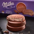 Бисквити Milka шоко вафла150 гр