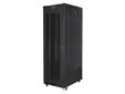 Комуникационен шкаф Lanberg rack cabinet 19' free-standing 37U800x1000 (flat pack) with glass door lcd black v2
