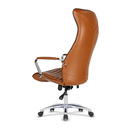 Директорски стол СТРАНДЖА FLM 0110- извита облегалка