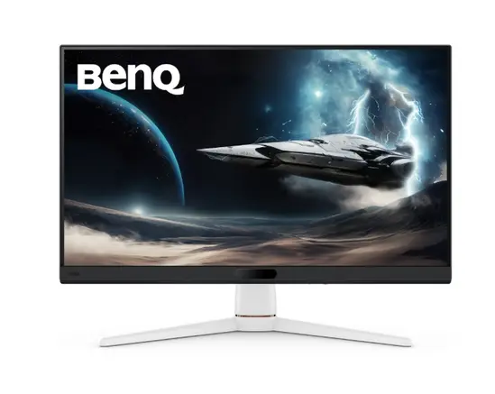 Монитор BenQ MOBIUZ EX271, 27', IPS, 180Hz, 1ms, 1920x1080 FHD, HDR400, Gaming Monitor, Color Vibrance, Light Tuner, FreeSync, Compatible with all Console (PS5 Xbox Switch Steam Deck), B.I.+, LBL, 400 nits, 1000:1, HDMI, DP, Speaker 2.5W x2,  6kg. WHITE