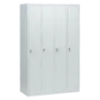 Метален гардероб BTL с 4 отделения 183х113х50 см-сниман отпред