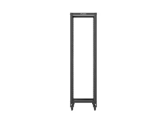 Комуникационен шкаф Lanberg open rack 19' 42U 600x1000 black