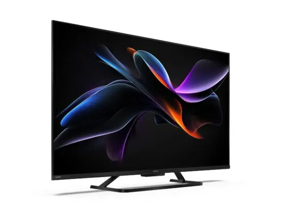 Телевизор Sharp 43HR7265E, 43" QLED Google TV, 144 Hz, 4K Ultra HD 3840x2160 Frameless, AQUOS, DVB-TT2CSS2, Active Motion 1400, HDR10, Dolby Atmos, Dolby Vision, DTS:X, Google Assistant, Google Cast, HDMI 2.1 with eARC, VRR, 3.5mm Headphone jack  lin