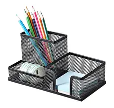 Органайзер за бюро тройка мрежа черен
