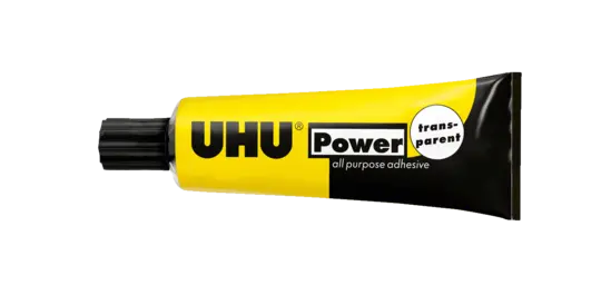 Лепило универсално UHU Power 45 мл прозрачно