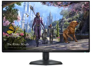 Монитор Dell Alienware AW2725QF, 27" LED Anti-Glare, IPS, 0.5 ms GtG, AMD FreeSync Premium Pro, NVIDIA G-SYNC, 1000:1, 500 cdm2, 4K UHD (3840 x 2160), 180Hz, 100% sRGB, 95% DCI-P3 ,HDMI, DP, USB 3.2 hub, USB-C, PIP, PBP, Height Adjustable, Pivot, Swivel,