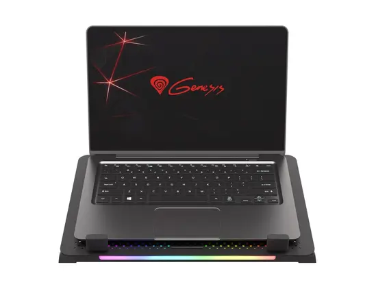 Охлаждаща система Genesis Laptop Cooling Pad Oxid 450 RGB 15.6'