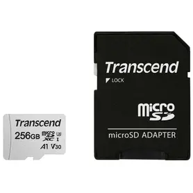 Памет Transcend 256GB microSD UHS-I U1 (with adapter)