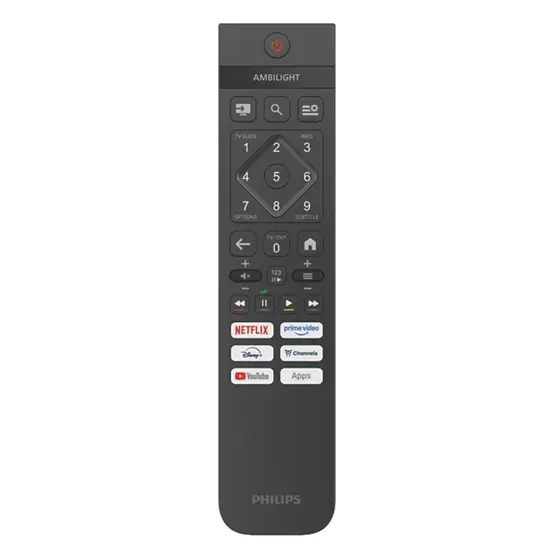 Телевизор Philips 55PQS8501/12, 55'' 4K UHD QLED (3840x2160), DVB-T/T2/T2-HD/C/S/S2, 60Hz, 3 sided Ambilight, Pixel Precise UHD, HDR10, HLG, Titan OS , 3*HDMI, 2*USB, WiFi 802.11ac, EasyLink 3.0, 12W RMS, Black