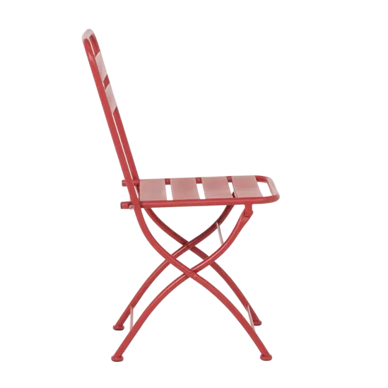 Градински сгъваем стол ЙОЛИ-снимка отстрани