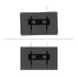 Стойка Neomounts Level-750 Heavy duty wall mount 42-86", max 125kg, tilt, lockable