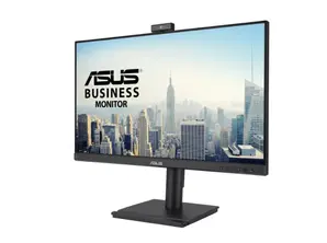 Монитор Asus BE279QFK Video Conferencing Monitor ,27', Full HD, IPS, 100Hz, Frameless, Full HD Webcam, Mic Array, Stereo Speakers, Height Adjustable, Ergonomic Design, HDMI, Eye Care, Low Blue Light, Flicker Free, Wall Mountable, Sustainability,Black