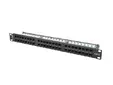 Пач панел Lanberg patch panel 48 port 1U CAT.6, black