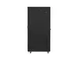 Комуникационен шкаф Lanberg rack cabinet 19' free-standing 42U800x1200 (flat pack) black