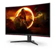 Монитор AOC C32G2ZE/BK, 31.5" Curved 1500R, VA, WLED, 1920x1080@240Hz, 4ms GtG, 1ms MPRT, 300cd/m2, 4000:1, DCR 80M:1, FreeSync, FlickerFree, Low Blue Light, Tilt, 2xHDMI, DP