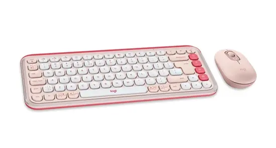Комплект Logitech Pop Icon Combo - Rose - US INT'L - BT - NA - INTNL-973