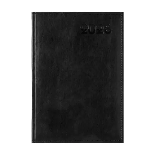 Календар - бележник ДИПЛОМАТ А4-черен цвят