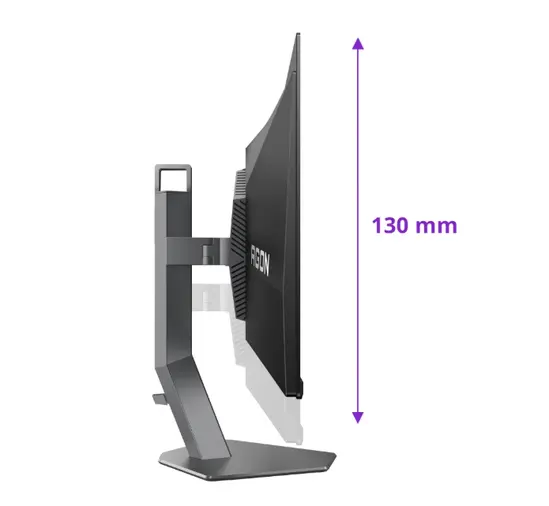 Монитор AOC AG276QKD2, 26.5" QD-OLED, 2560x1440@500Hz, 0.03ms GtG, 1000cd m/2, 1.5M:1, 80M:1 DCR, Adaptive Sync, Low Blue Light, FlickerFree, 5Wx2, Tilt, Height Adjust, Pivot, Swivel, 2xHDMI, DP, USB hub